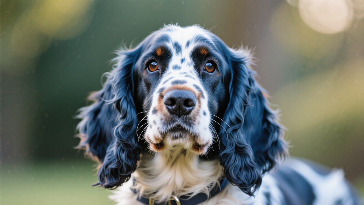 蓝色皮卡第猎犬 主视图